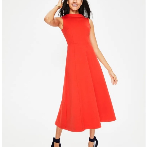 Boden Primrose Suede Tie Heels - Picture 7 of 7